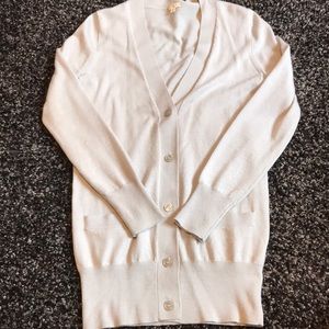 Gray J Crew Cardigan